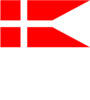 Split Flag Of Denmark Clip Art